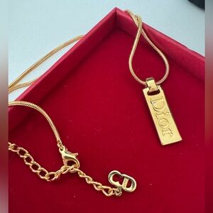 Dior Gold Necklace